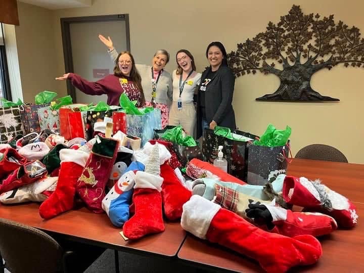 Photo from the Stockings of Love drive